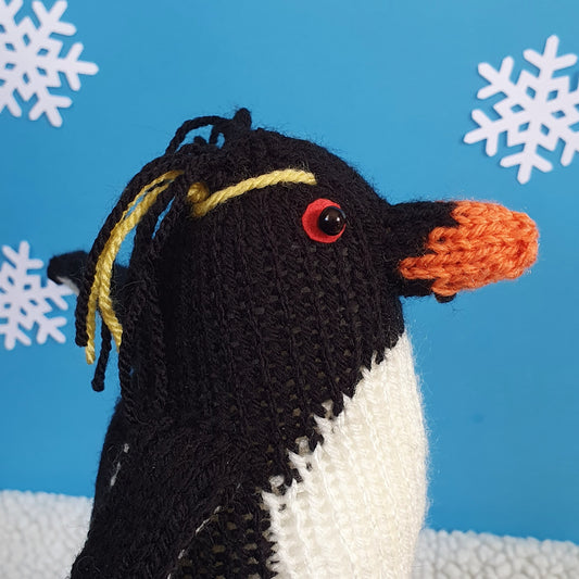 Alan the penguin bird knit kit